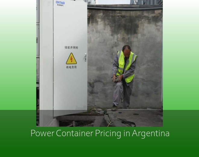 Power Container Pricing in Argentina